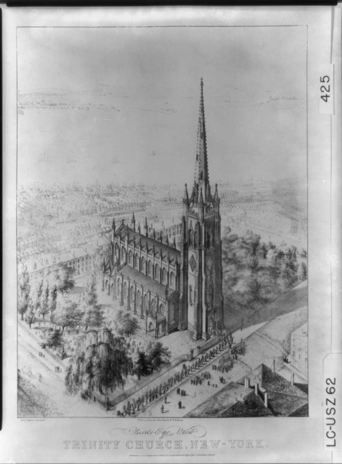 Вид на перекресток 5-й Авеню и 42-й улицы, 1885-1939 гг.
