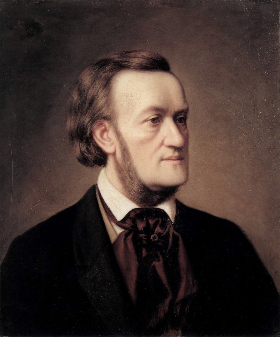 Портрет Вагнера роботи Цезаря Вілліха, 1862 р. 