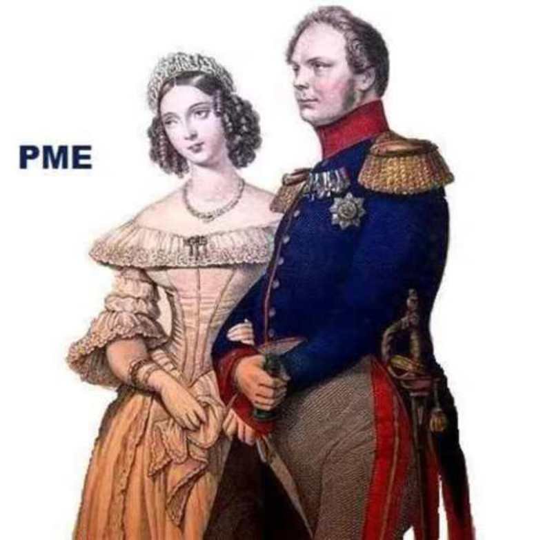 Елизавета и Фридрих Вильгельм, король Пруссии